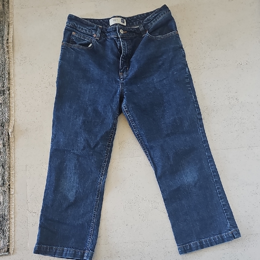 GAP Dark Wash Denim Capri